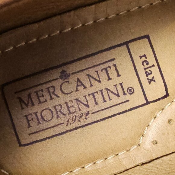 Mercanti Fiorentini Relax Men's Leather Slip On Penny Loafer Brown Driving Shoe - Picture 10 of 11